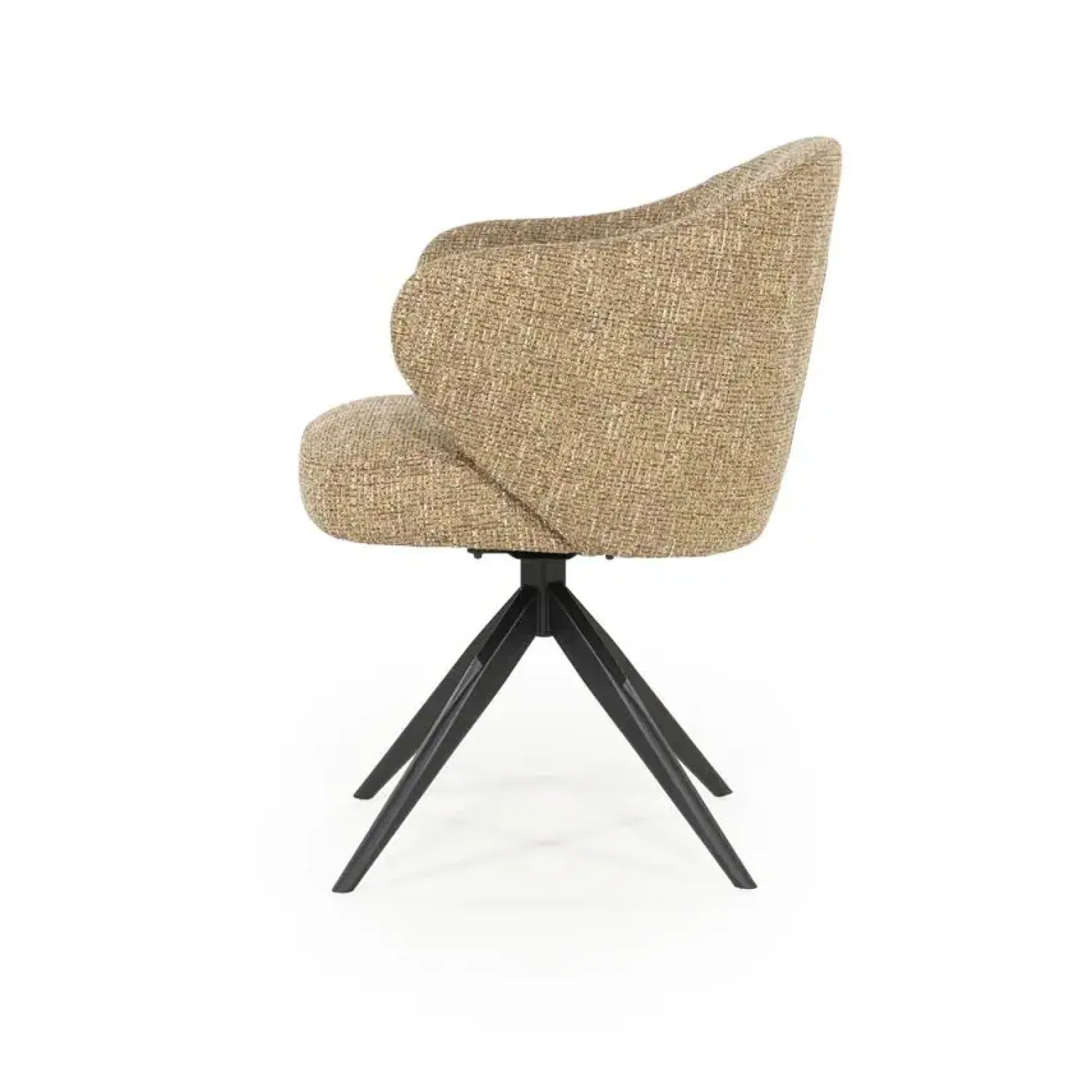Eleonora Eetkamerstoelen|Stoel Connor mosterd