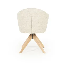 Eleonora Eetkamerstoelen|Stoel Connor naturel beige