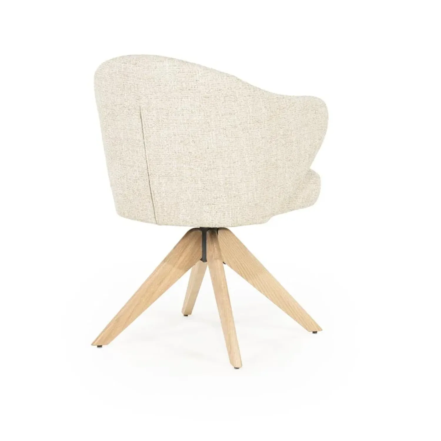 Eleonora Eetkamerstoelen|Stoel Connor naturel beige