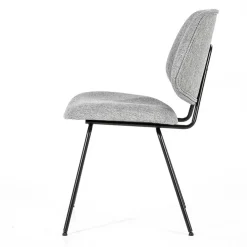 Eleonora Eetkamerstoelen|Stoel Lynn - grijs fletcher