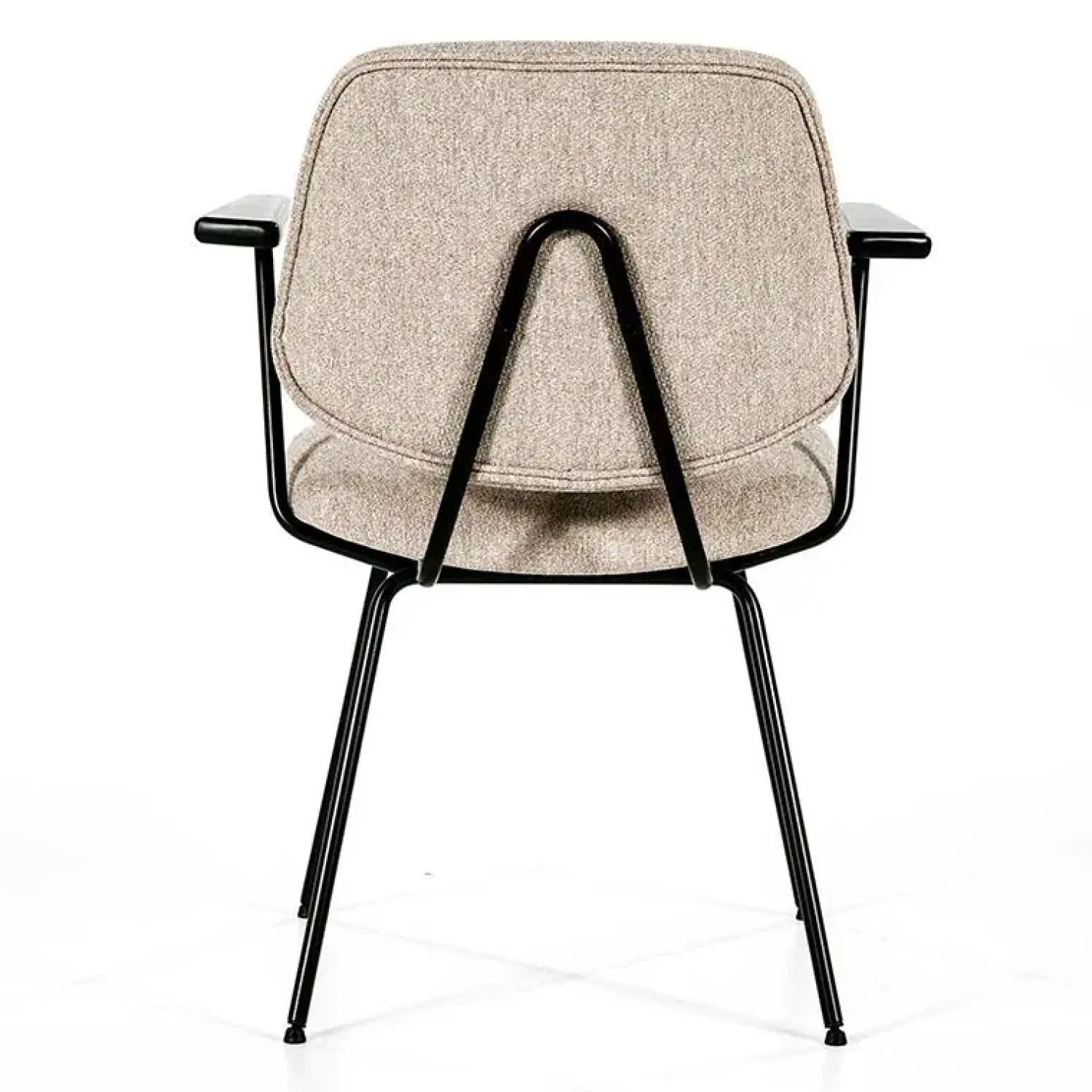 Eleonora Eetkamerstoelen|Stoel Lynn met arm - beige fletcher