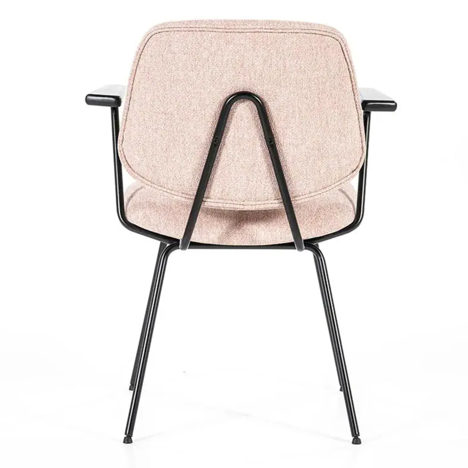 Eleonora Eetkamerstoelen|Stoel Lynn met arml - roze fletcher