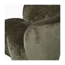 WOOOD Eetkamerbanken|Eetkamerbanken|Stone Bankje Rechts Warm Groen 112cm