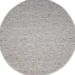 Decor 88 Vloerkleden|Stone vloerkleed Lichtgrijs Rond 200x200cm