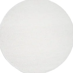 Decor 88 Vloerkleden|Stone vloerkleed Wit Rond 200x200cm
