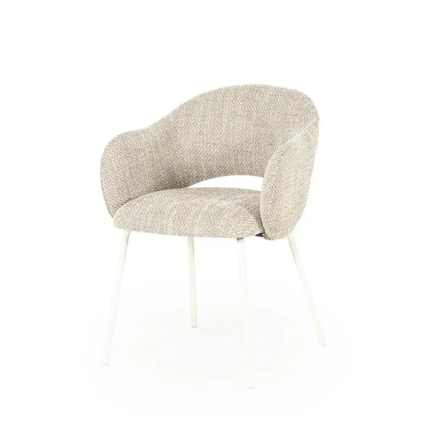 By Boo Eetkamerstoelen|Story Eetkamerstoel Taupe Stof