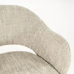 By Boo Eetkamerstoelen|Story Eetkamerstoel Taupe Stof