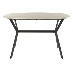 Kalfort Bartafels|Strato Bartafel deens ovaal Travertine 140cm