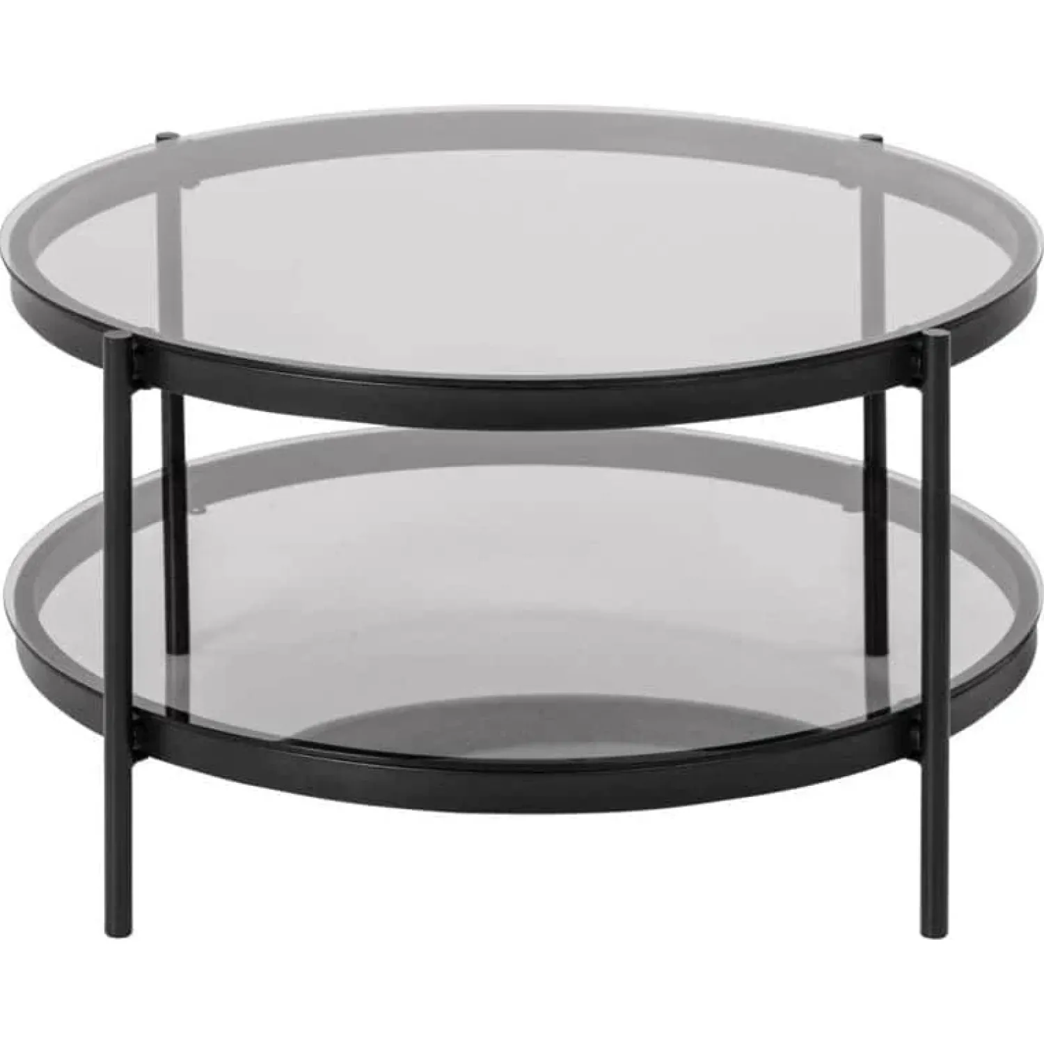 Nordhavn Salontafels|Stryn Salontafel Rond Zwart 79cm