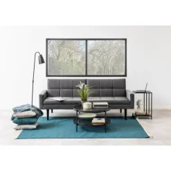 Nordhavn Salontafels|Stryn Salontafel Rond Zwart 79cm