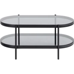 Nordhavn Salontafels|Stryn Salontafel Zwart 95cm