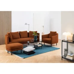 Nordhavn Salontafels|Stryn Salontafel Zwart 95cm