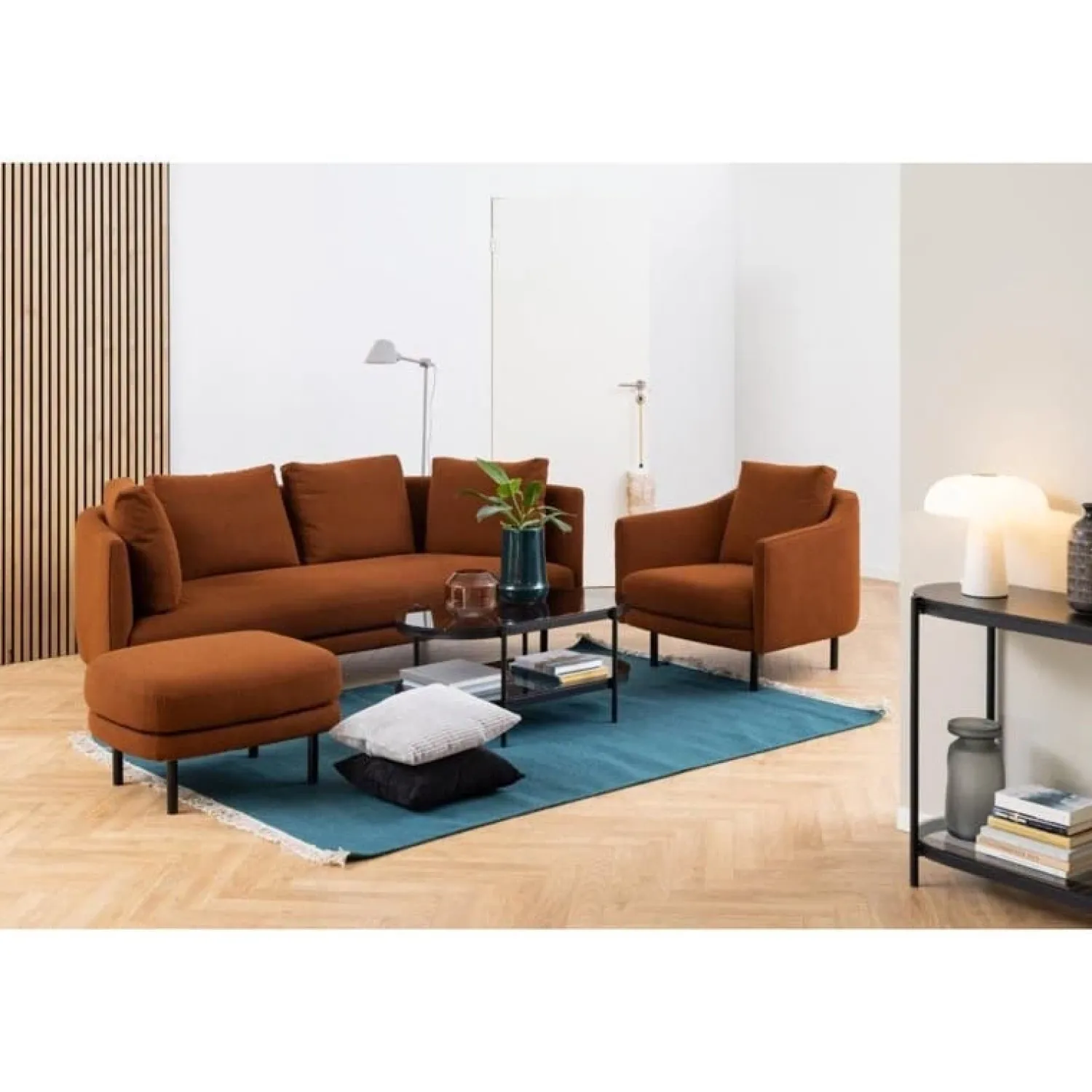 Nordhavn Salontafels|Stryn Salontafel Zwart 95cm