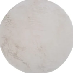 Decor 88 Vloerkleden|Suave vloerkleed rond ivoor 160cm x 160cm