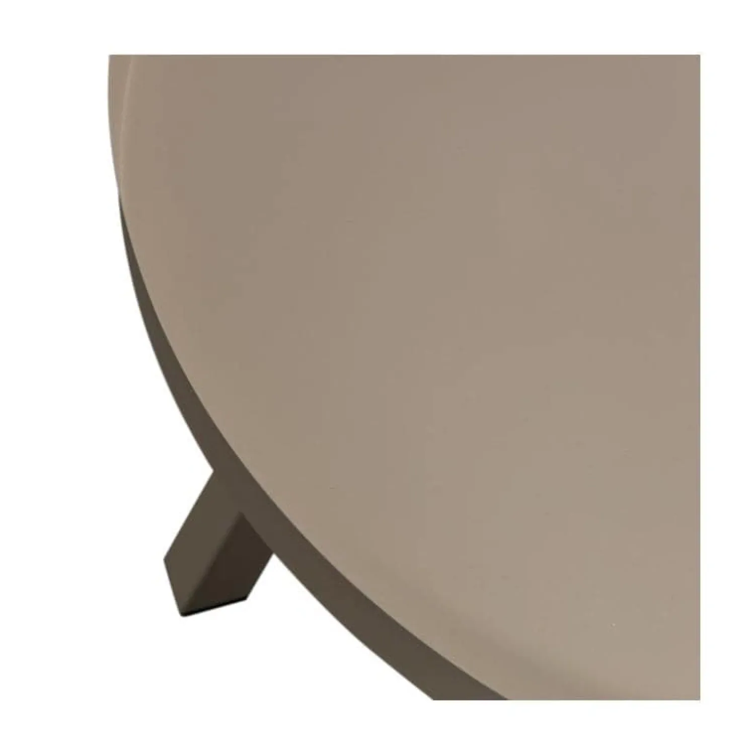 WOOOD Tuintafels|Sunny Tuin Bijzettafel rond Metaal Mist 68cm