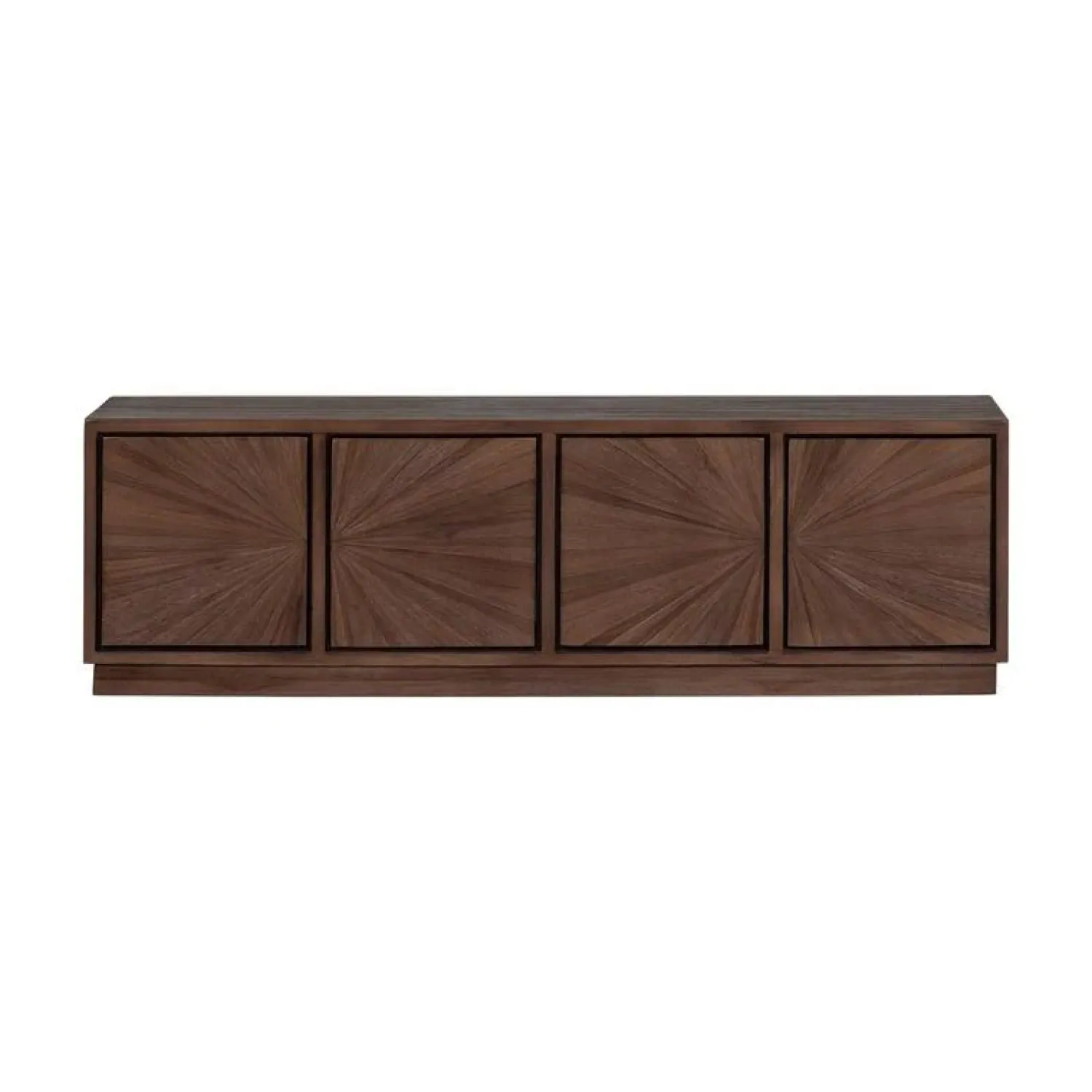 WOOOD Industriele Kasten|Tv Meubels|Sun Tv Meubel Teak Bruin 150cm