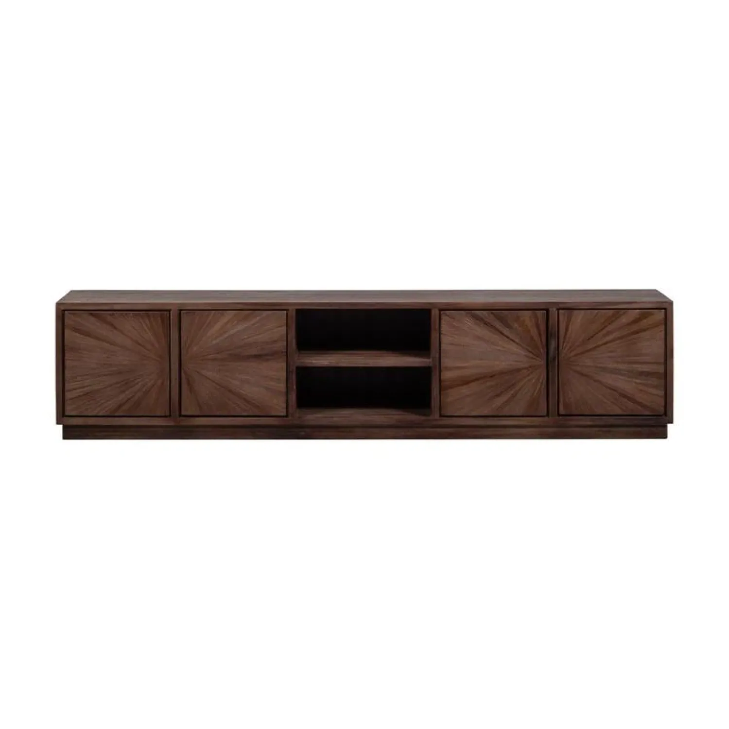 WOOOD Industriele Kasten|Tv Meubels|Sun Tv Meubel Teak Bruin 200cm