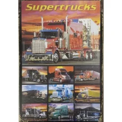 Cavetown Metalen Borden|Supertrucks - metalen bord