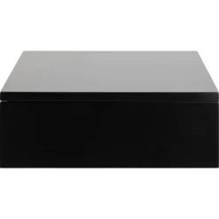 Nordhavn Nachtkastjes|Industriele Kasten|Svea zwevend Nachtkastje 1 lade Zwart 37cm