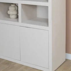 Vane Living Wandkasten|Vakkenkasten|Sven Boekenkast XL Zand 160cm