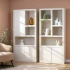 Vane Living Boekenkasten|Industriele Kasten|Sven Boekenkast zand 90cm
