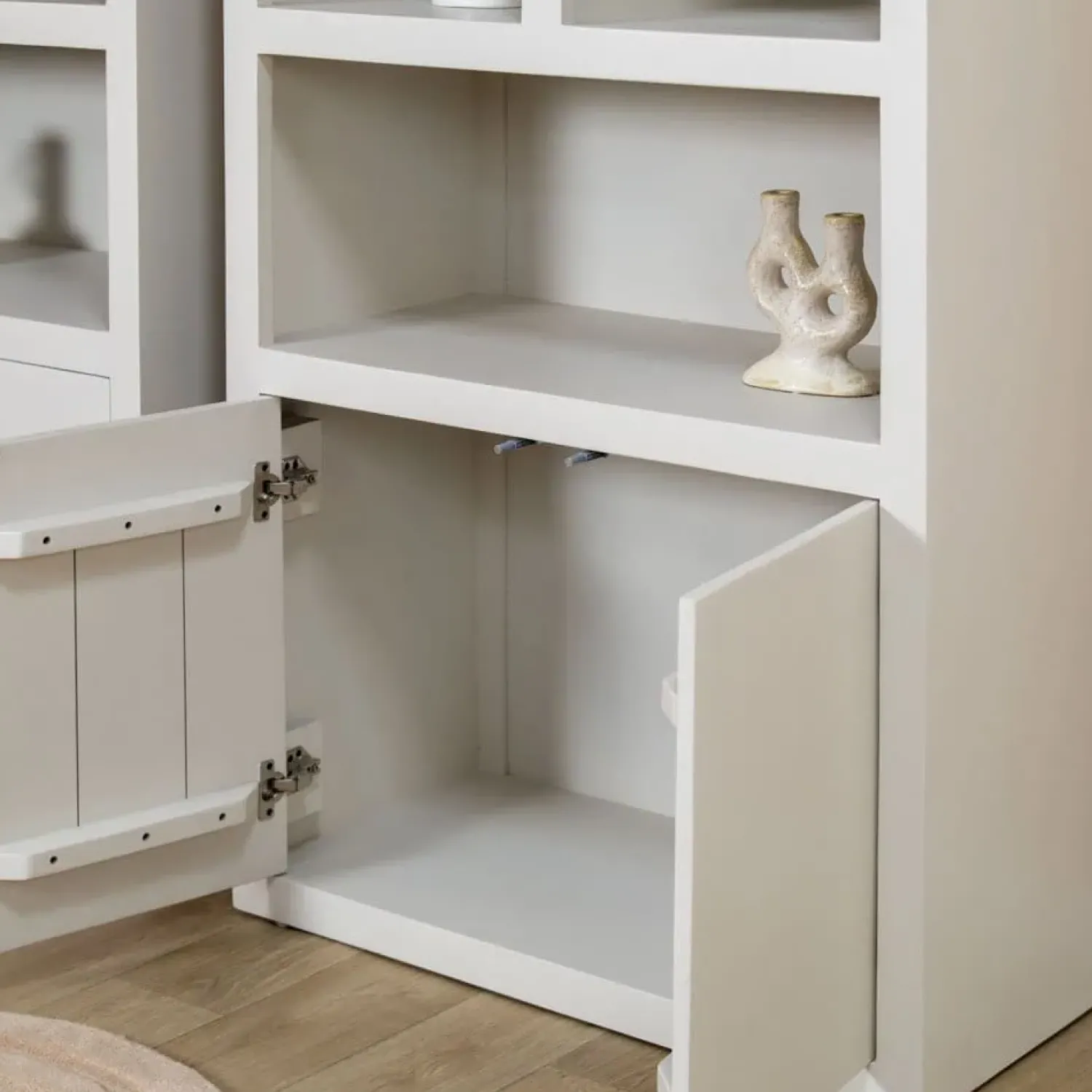 Vane Living Boekenkasten|Industriele Kasten|Sven Boekenkast zand 90cm