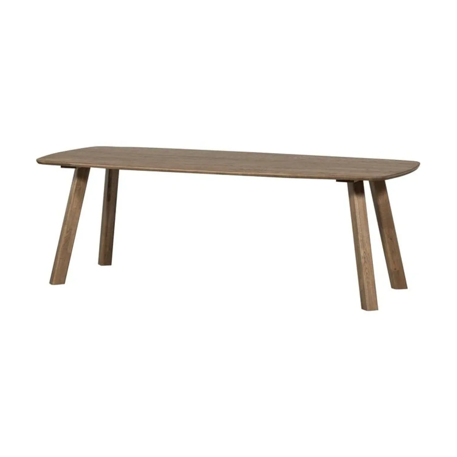 WOOOD Eettafels|Tablo Eettafel deens ovaal DL Eikenhout cashmere brown 220cm