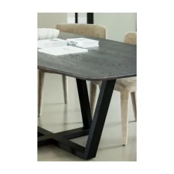 WOOOD Eettafels|Tablo Eettafel deens ovaal DL Eikenhout mystic brown 220cm