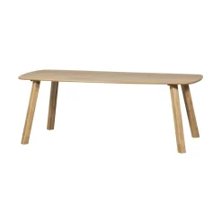 WOOOD Eettafels|Tablo Eettafel deens ovaal DL Eikenhout naturel 180cm