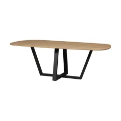 WOOOD Eettafels|Tablo Eettafel organisch DL Eikenhout naturel 220cm