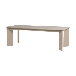WOOOD Eettafels|Tablo Eettafel rechthoek Eikenhout dakargrau 240cm
