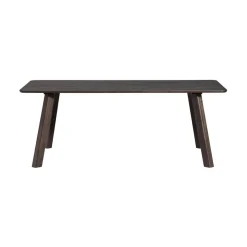 WOOOD Eettafels|Tablo Eettafel rechthoek Eikenhout mystic brown 200cm
