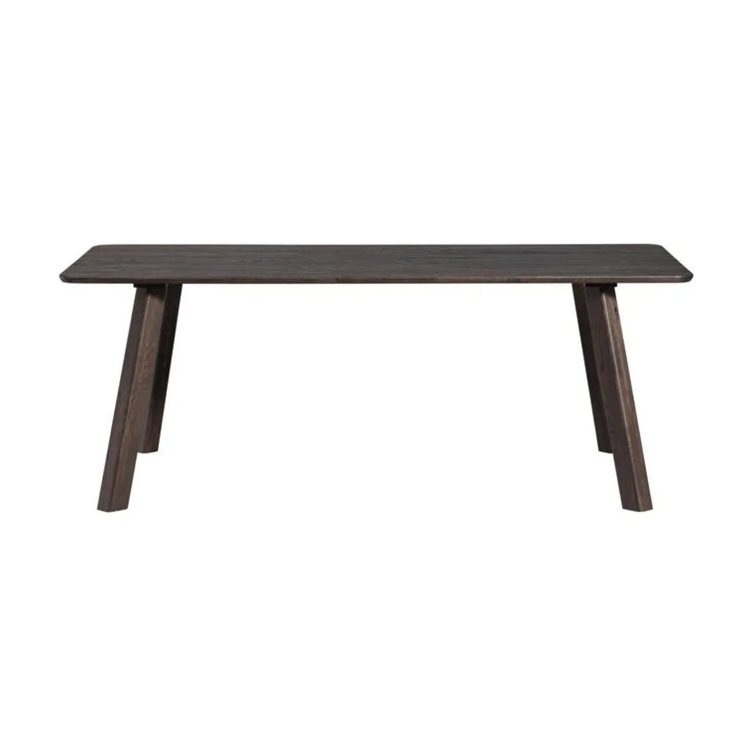WOOOD Eettafels|Tablo Eettafel rechthoek Eikenhout mystic brown 200cm