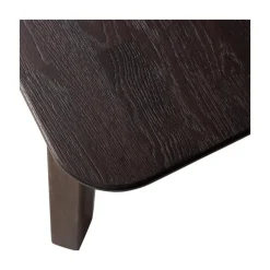 WOOOD Eettafels|Tablo Eettafel rechthoek Eikenhout mystic brown 200cm