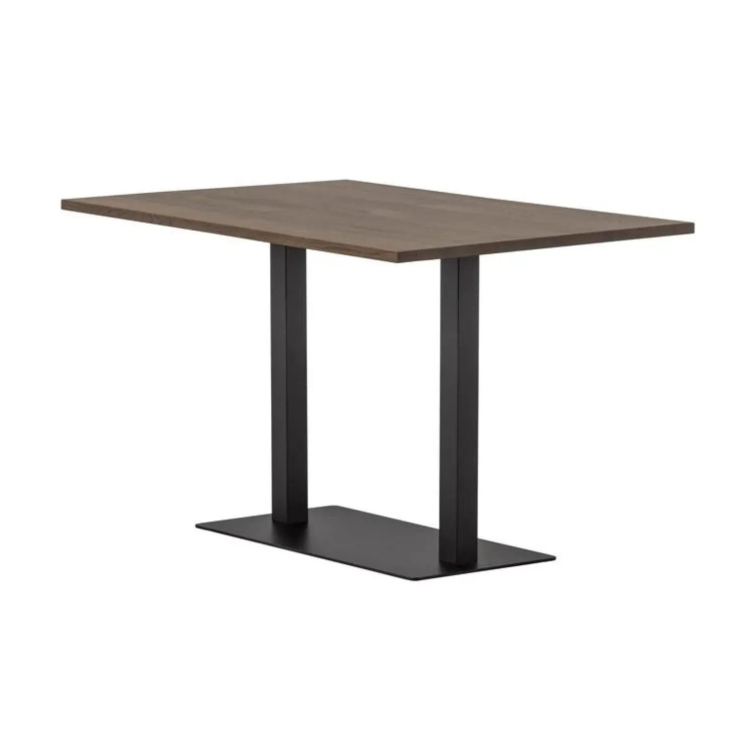 WOOOD Eettafels|Tablo Eettafel rechthoek VL Eikenhout cashmere brown 120cm