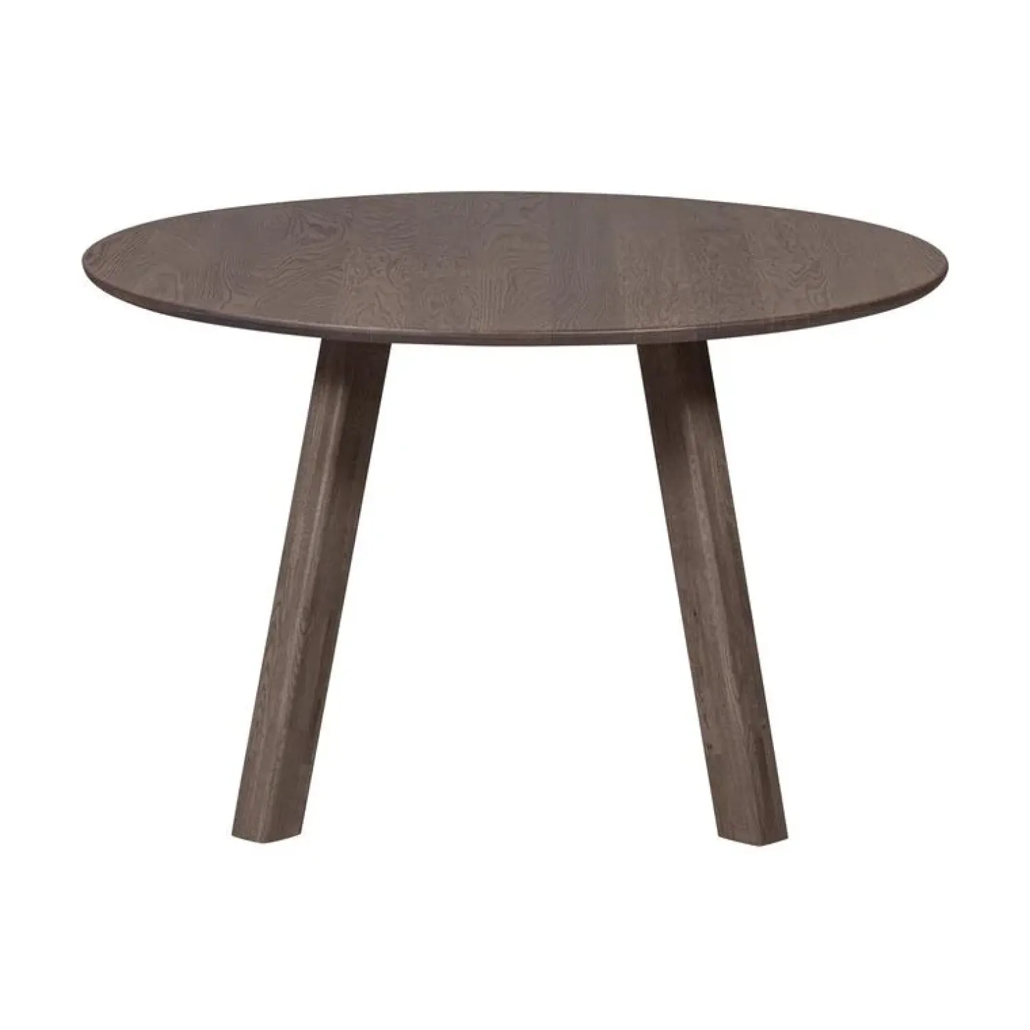 WOOOD Eettafels|Tablo Eettafel rond DL Eikenhout cashmere brown 120cm