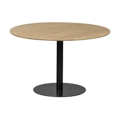 WOOOD Eettafels|Tablo Eettafel rond VL Eikenhout naturel 120cm
