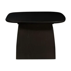 WOOOD Salontafels|Tablo Salontafel organisch Eikenhout zwart 60cm