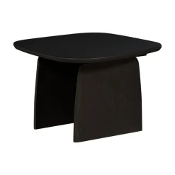 WOOOD Salontafels|Tablo Salontafel organisch Eikenhout zwart 60cm