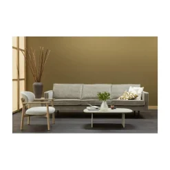 WOOOD Salontafels|Tablo Salontafel organisch Eikenhout dakargrau 110cm