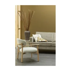 WOOOD Salontafels|Tablo Salontafel organisch Eikenhout dakargrau 60cm