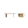 WOOOD Salontafels|Tablo Salontafel organisch Eikenhout mystic brown 110cm