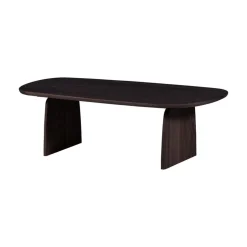 WOOOD Salontafels|Tablo Salontafel organisch Eikenhout mystic brown 110cm