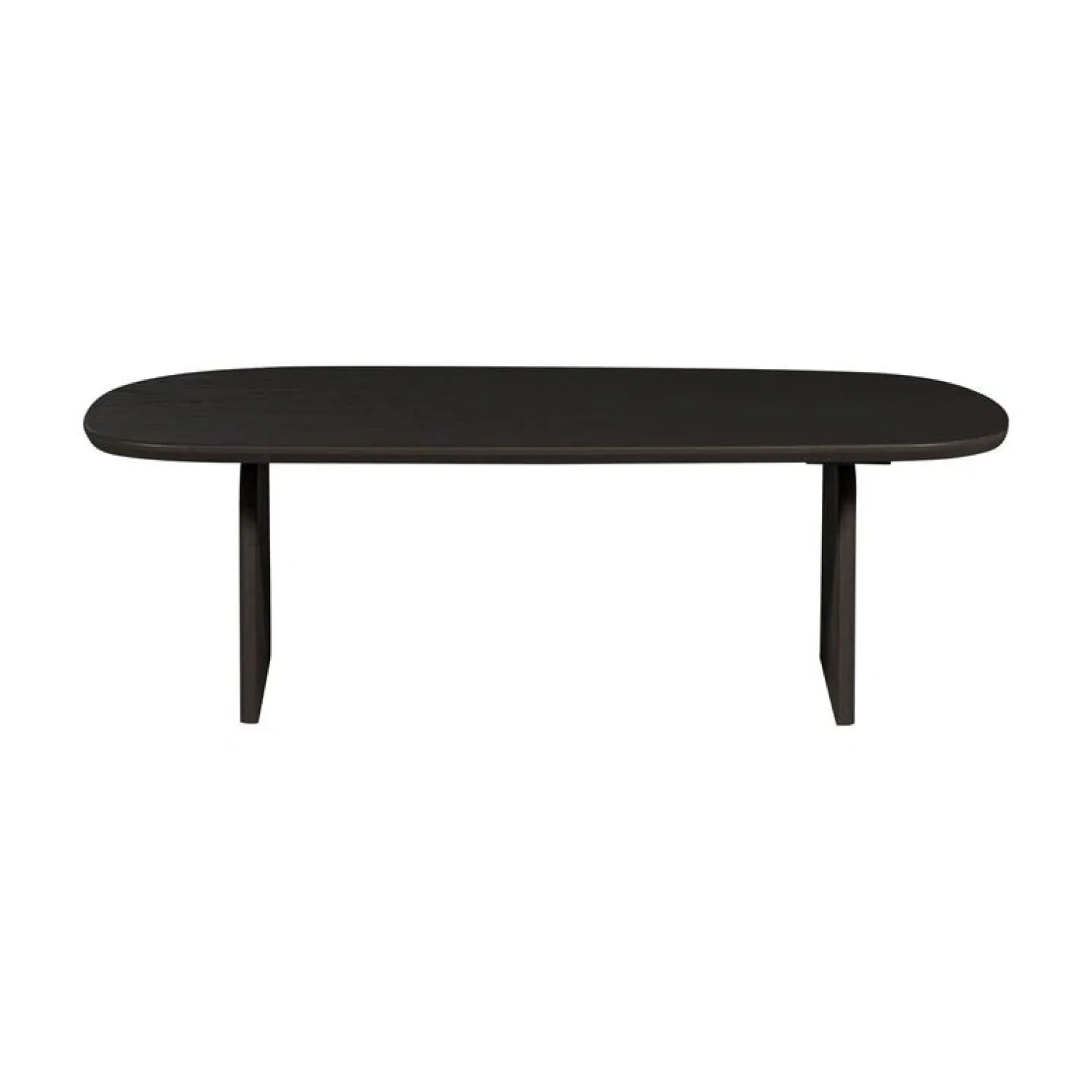 WOOOD Salontafels|Tablo Salontafel organisch Eikenhout zwart 110cm