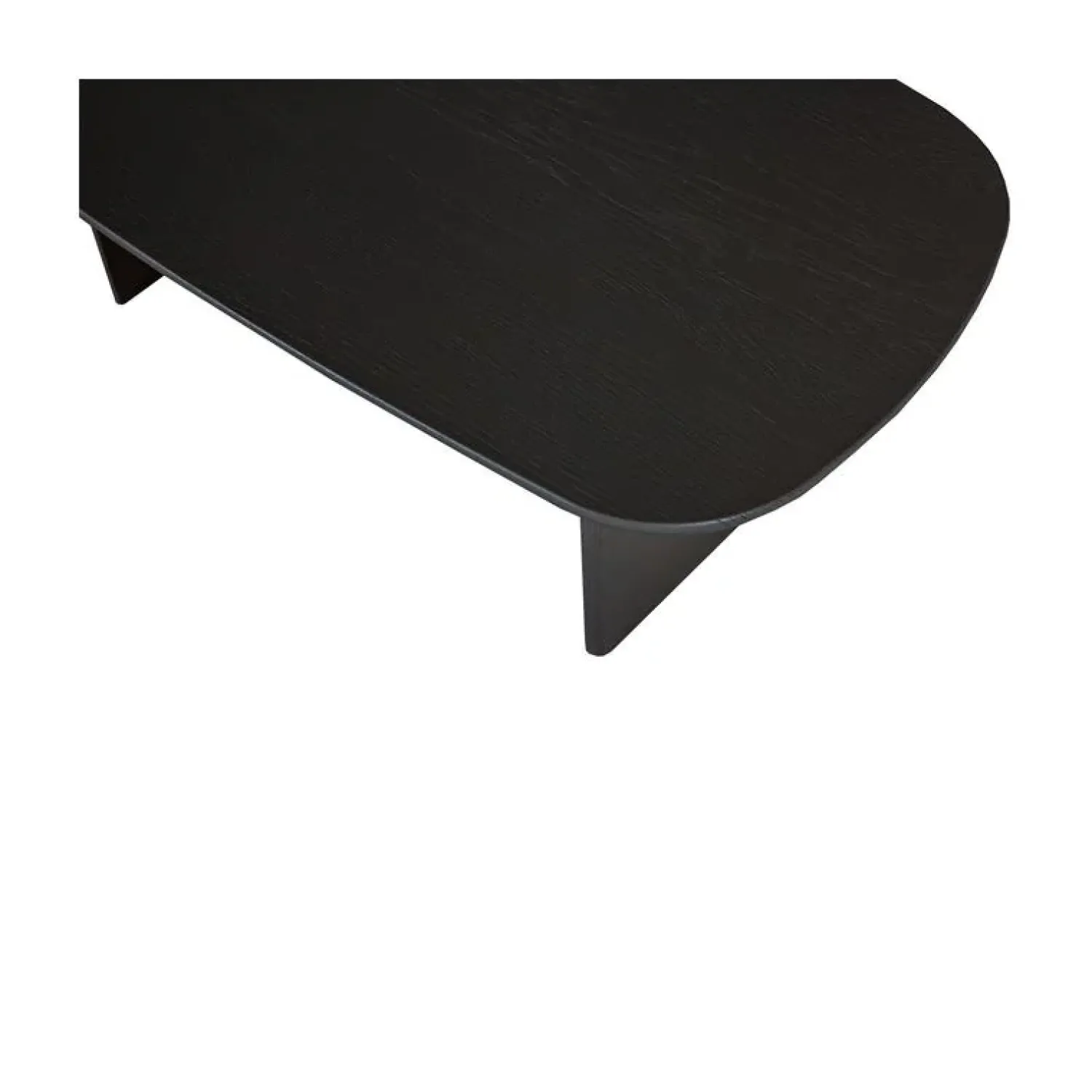 WOOOD Salontafels|Tablo Salontafel organisch Eikenhout zwart 110cm