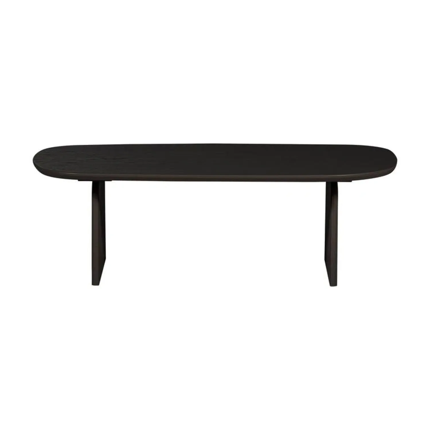 WOOOD Salontafels|Tablo Salontafel organisch Eikenhout zwart 110cm