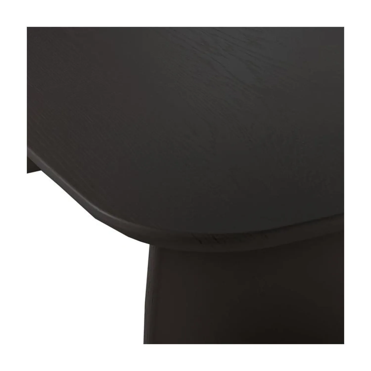 WOOOD Salontafels|Tablo Salontafel organisch Eikenhout zwart 110cm