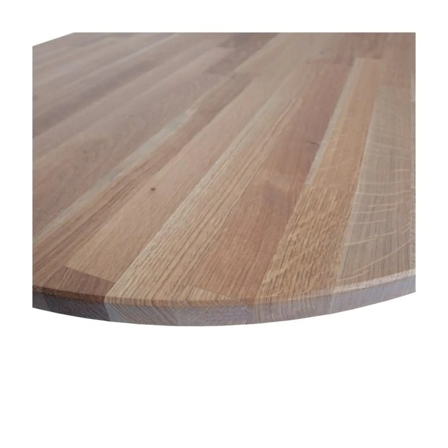 WOOOD Tafelbladen|Tablo Tafelblad Ovaal Eiken Olie Grijs 220cm