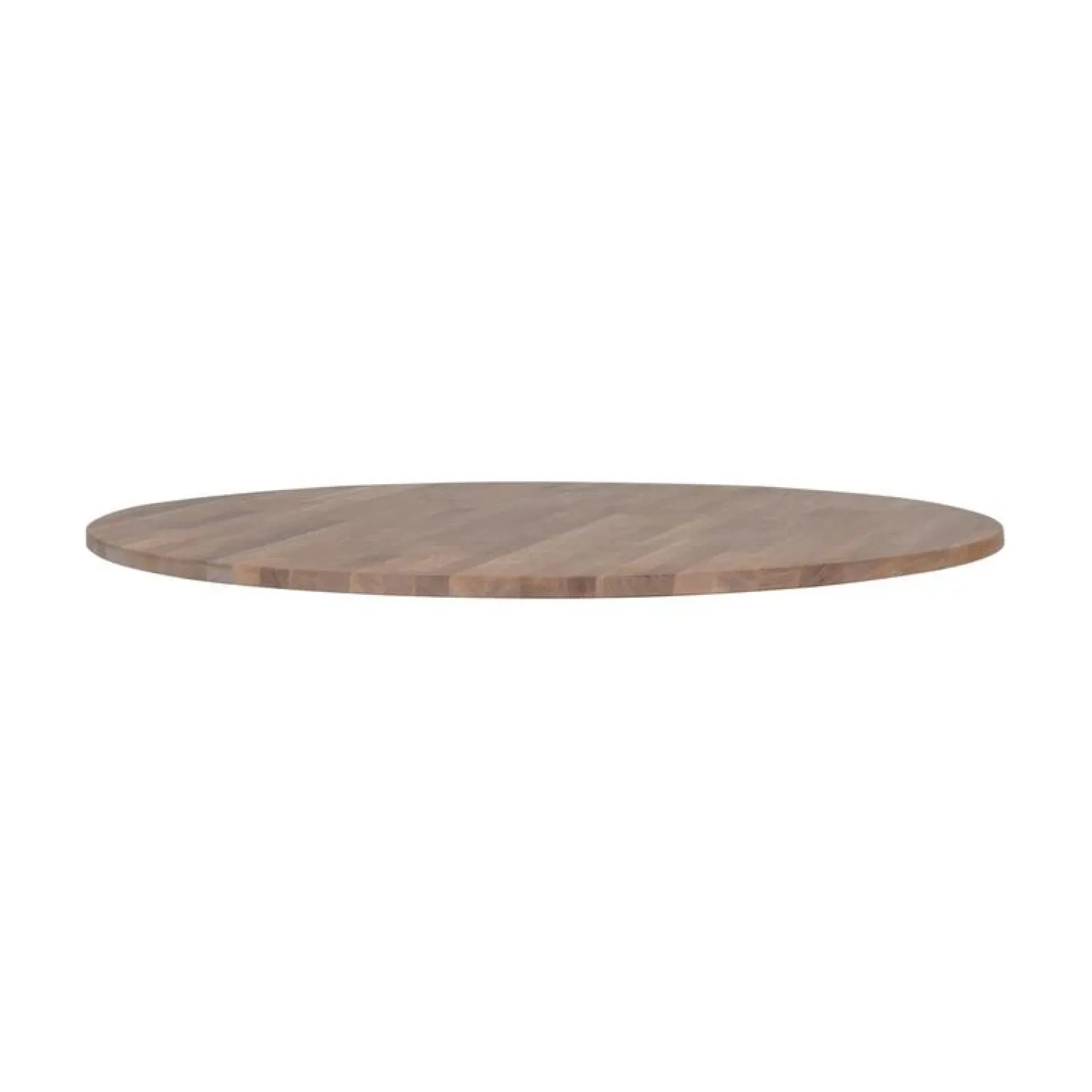 WOOOD Tafelbladen|Tablo Tafelblad Rond Eiken Olie Grijs 120cm
