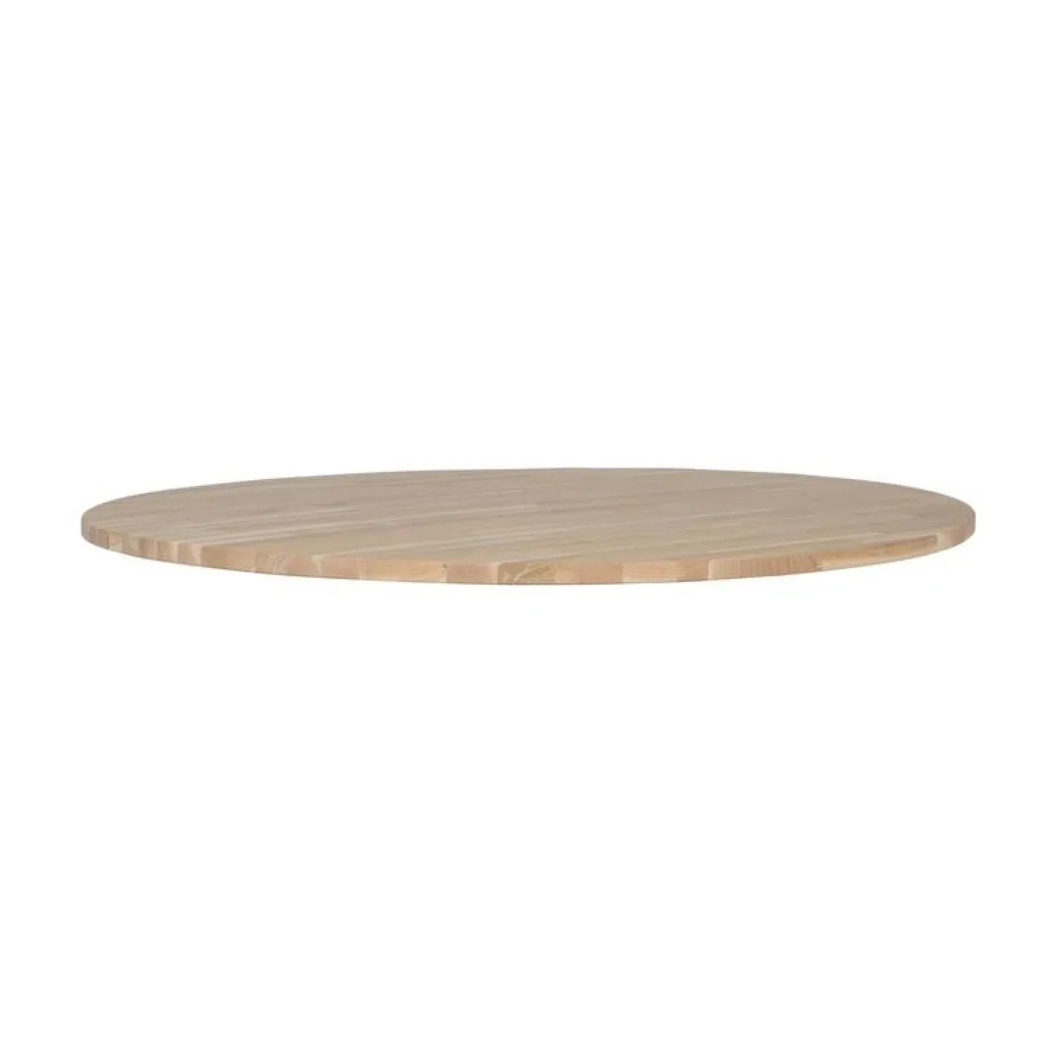 WOOOD Tafelbladen|Tablo Tafelblad Rond Eiken Onbehandeld 120cm